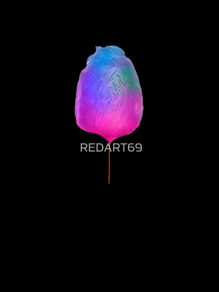Cotton candy by REDART69 Unisex , , , Long Sleeve Tee