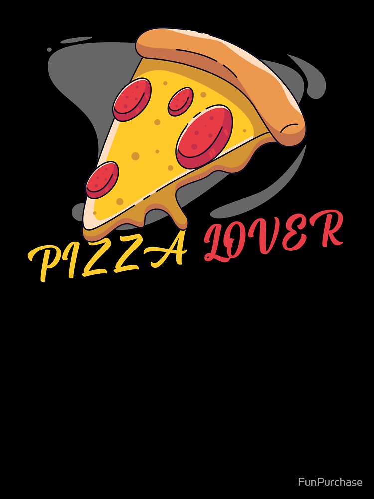 Pizza lover by FunPurchase Unisex , , , Long Sleeve Tee