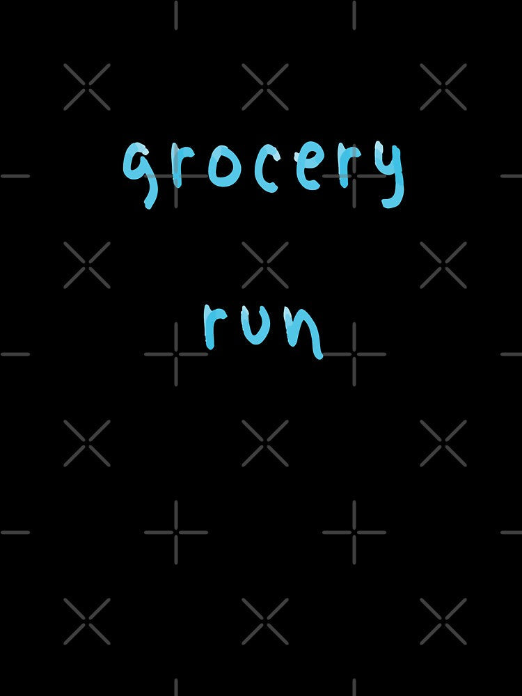 grocery run by graciebunsart Unisex , , , Long Sleeve Tee