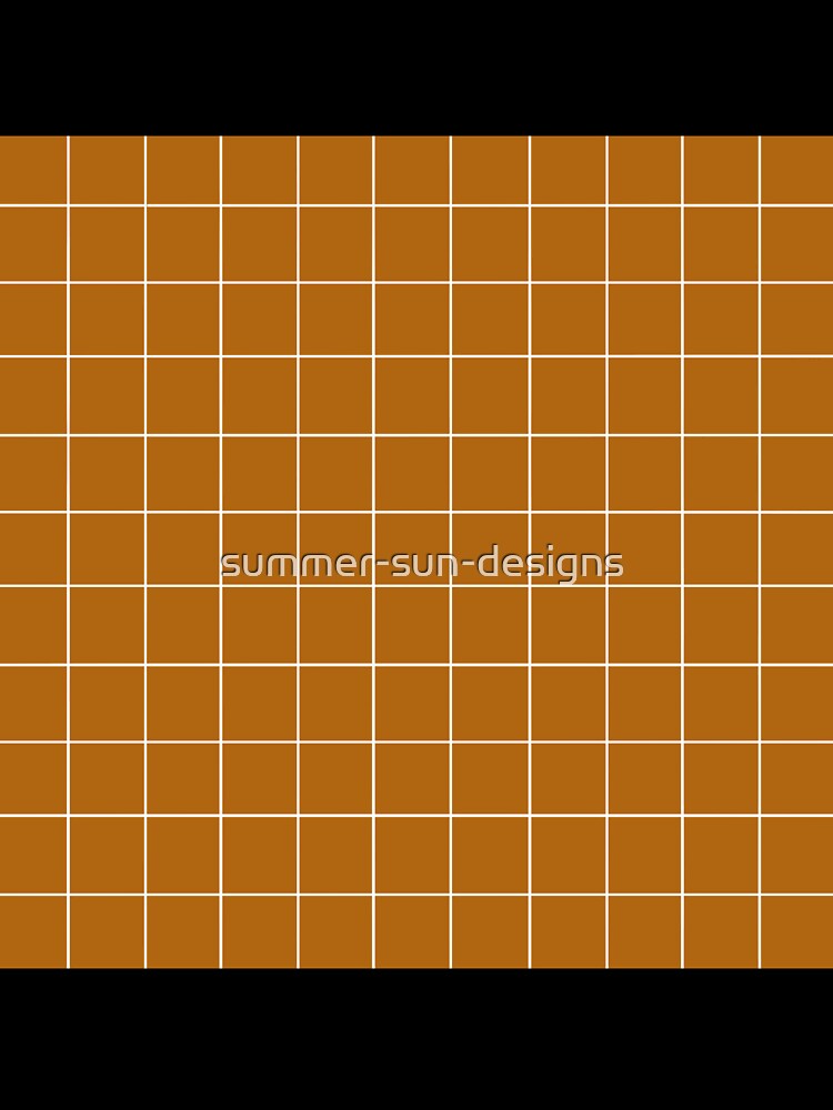 Grid (Golden Brown) by summer-sun-designs