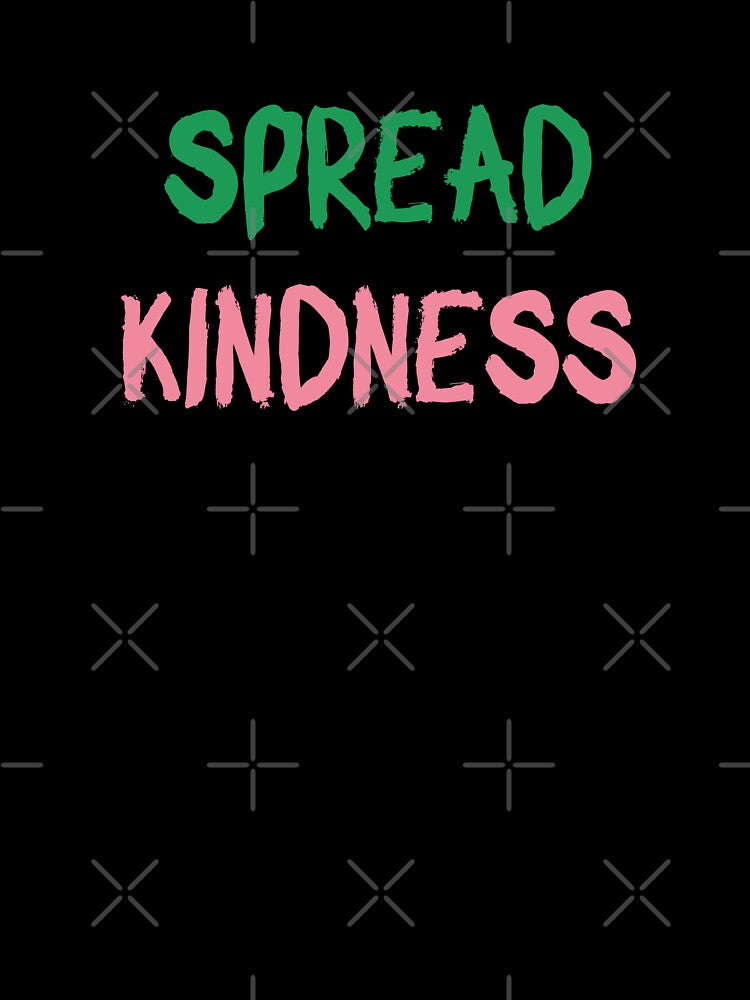 spread Kindness: Brush Stroke Design in Full Color! by Dailykindness Unisex , , , Long Sleeve Tee