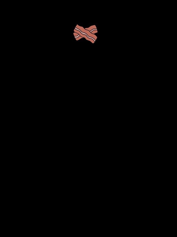 Bacon My Heart by pencilpartea Unisex , , , Long Sleeve Tee