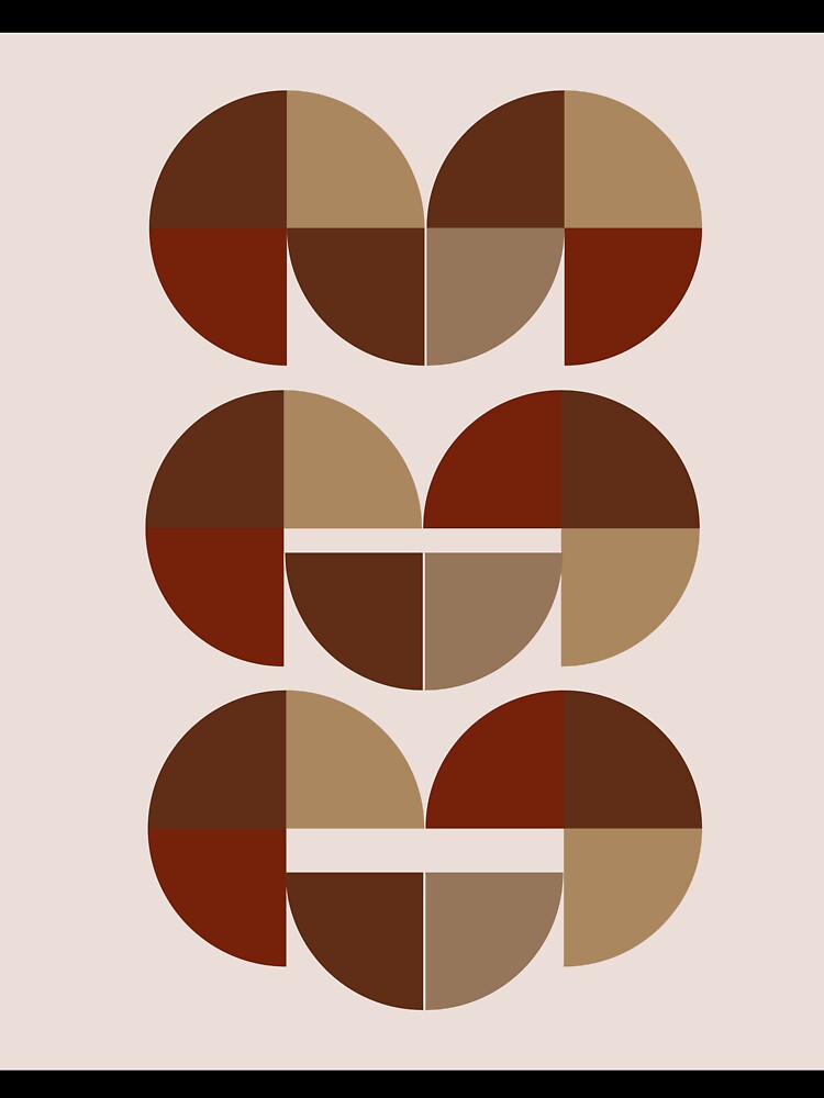 Boho wall art Earth tones by Zara Art House