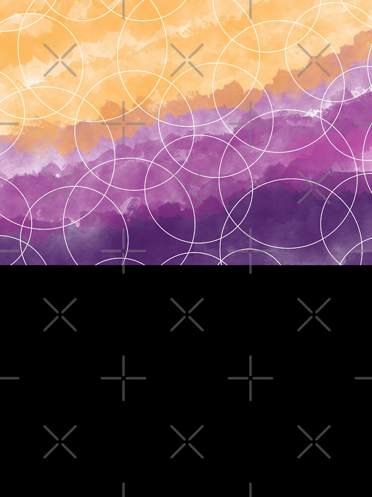 Purple Amethyst and Yellow Circles by dealchica