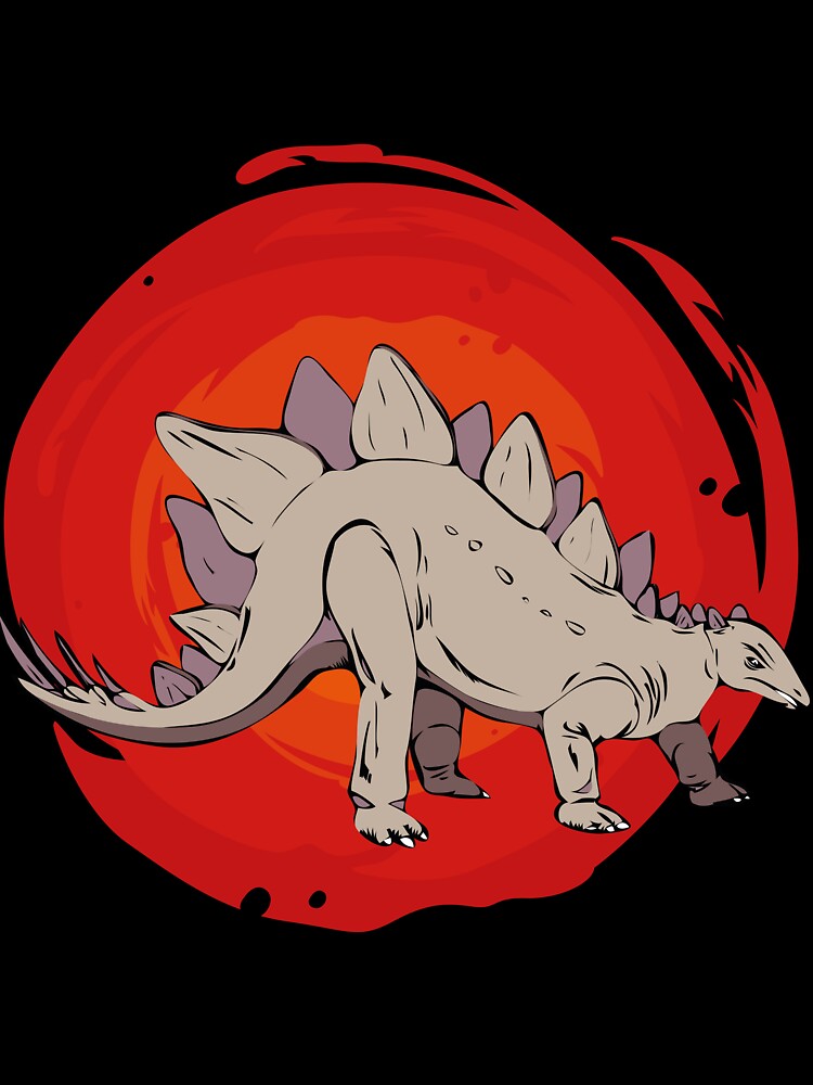 dinosaur cartoon by Richstd Unisex , , , Long Sleeve Tee