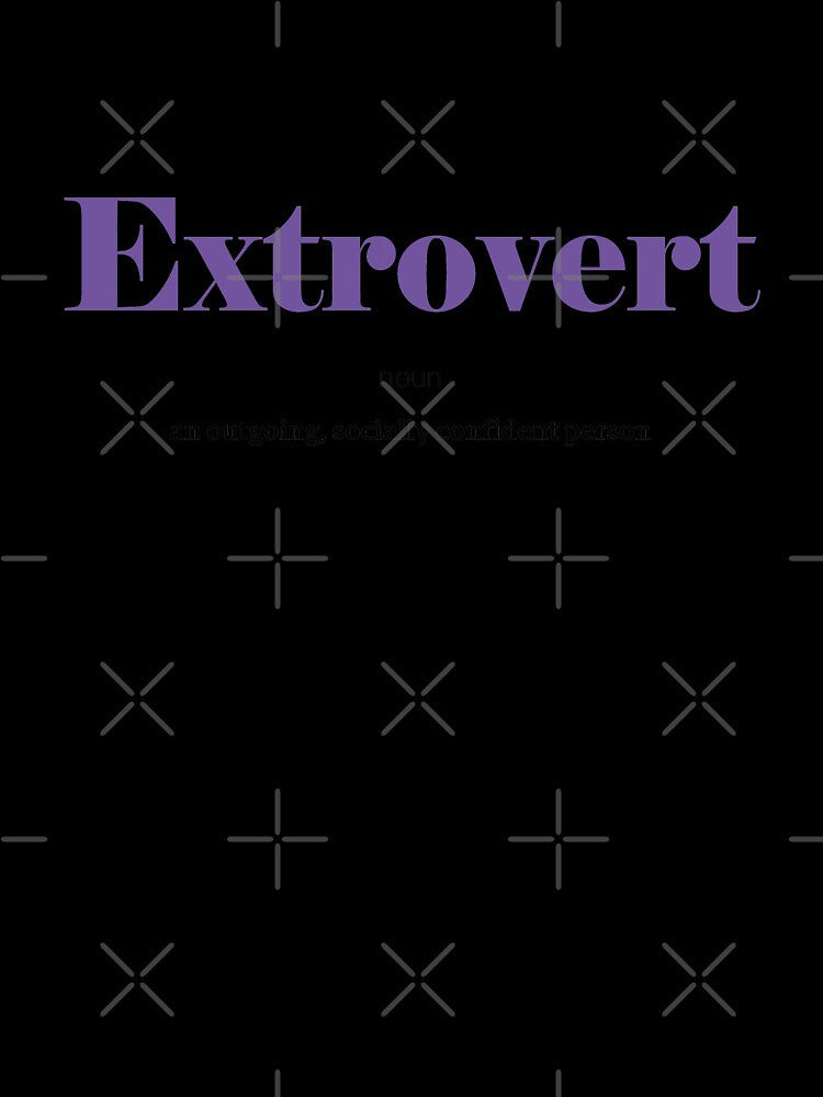 Extrovert Meaning by n0madd Unisex , , , Long Sleeve Tee