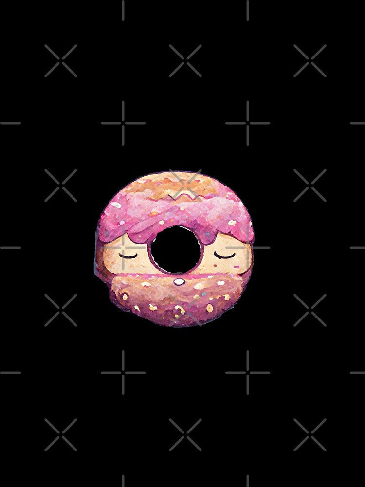 dozydonut sleeping donut #1 by dozydonut Unisex , , , Long Sleeve Tee