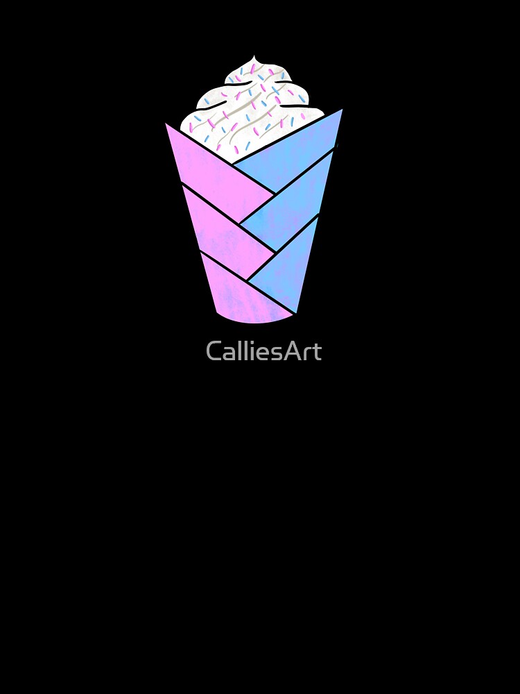 Cotton Candy Parfait by CalliesArt Unisex , , , Long Sleeve Tee
