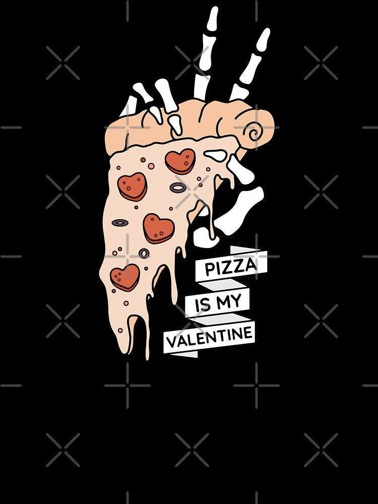 Pizza is my Valentine by maura41 Unisex , , , Long Sleeve Tee