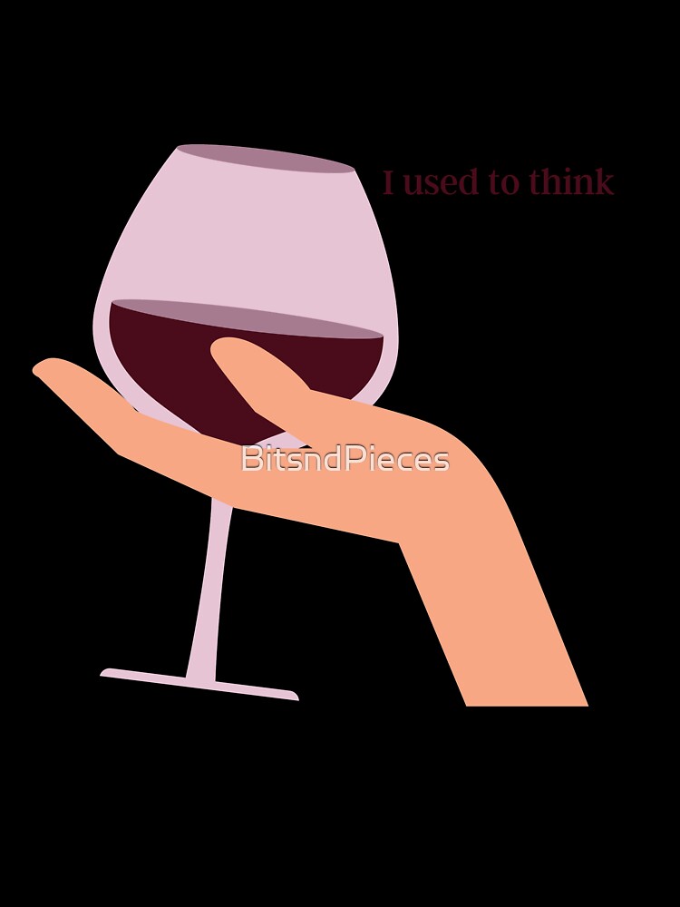 Funny Wine by BitsndPieces Unisex , , , Long Sleeve Tee
