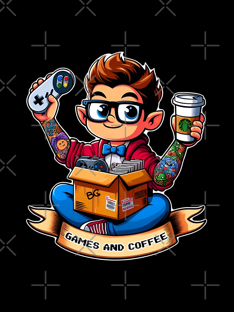 Games and coffee geek by AngelinaBezm