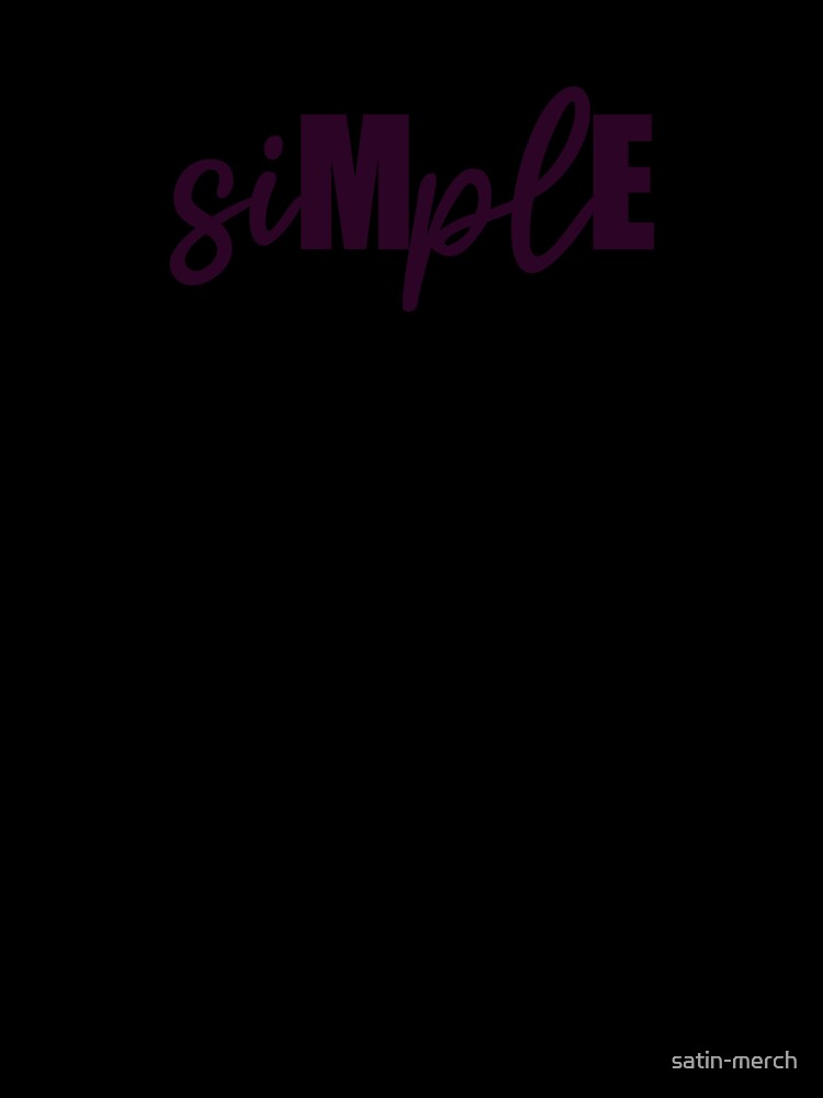 "simple" illustration by satin-merch Unisex , , , Long Sleeve Tee