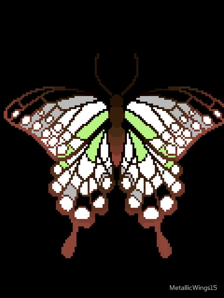 Agender Pride Butterfly by MetallicWings15 Unisex , , , Long Sleeve Tee