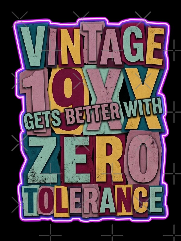 Vintage Gets Better With Zero Tolerance Edgy Maximalist by JaphstarCreatives