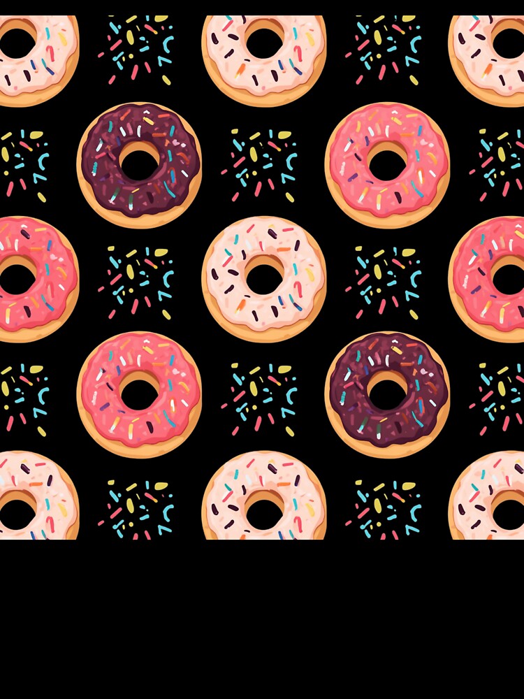 Donut patterns by JosueShop101 Unisex , , , Long Sleeve Tee