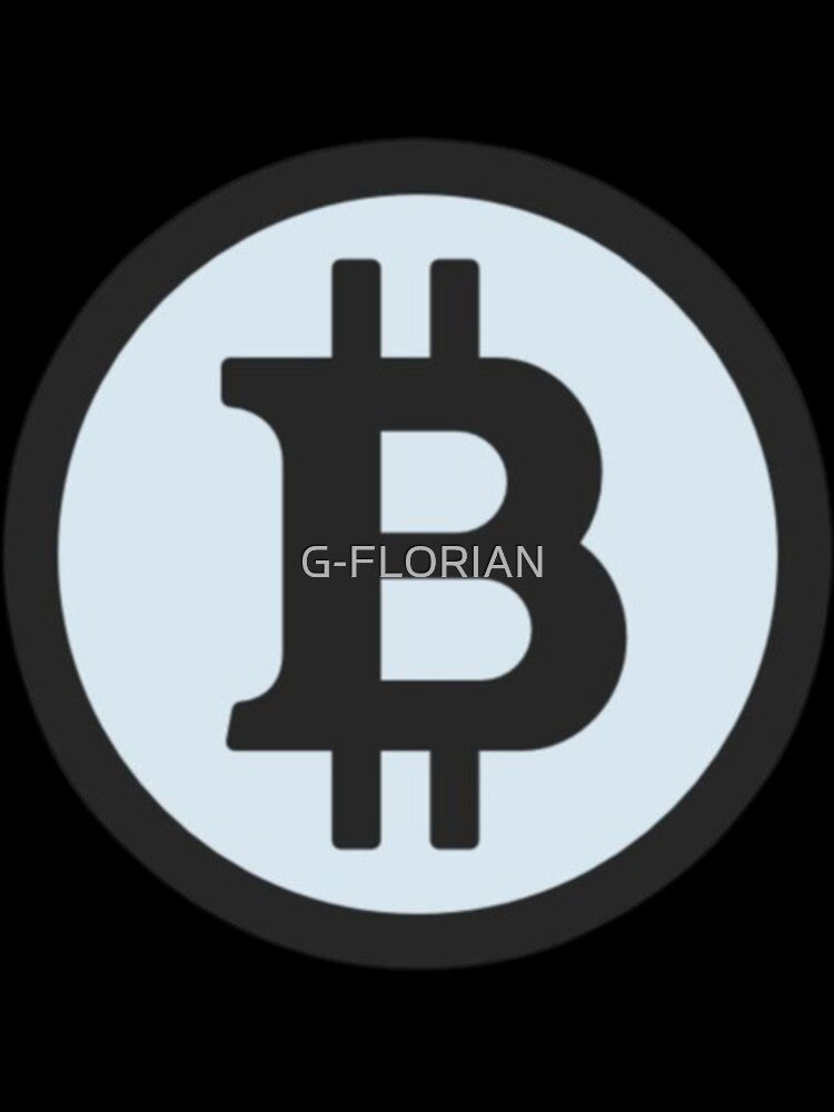 Bitcoin cryptocurrency Design by G-FLORIAN Unisex , , , Long Sleeve Tee