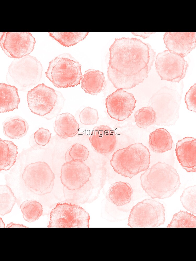 Basic pink watercolour spots by SturgesC Unisex , , , Long Sleeve Tee