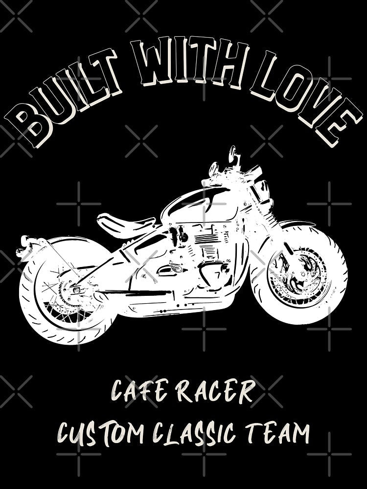 Cafe Racer Custom Classic Team by LY D Unisex , , , Long Sleeve Tee