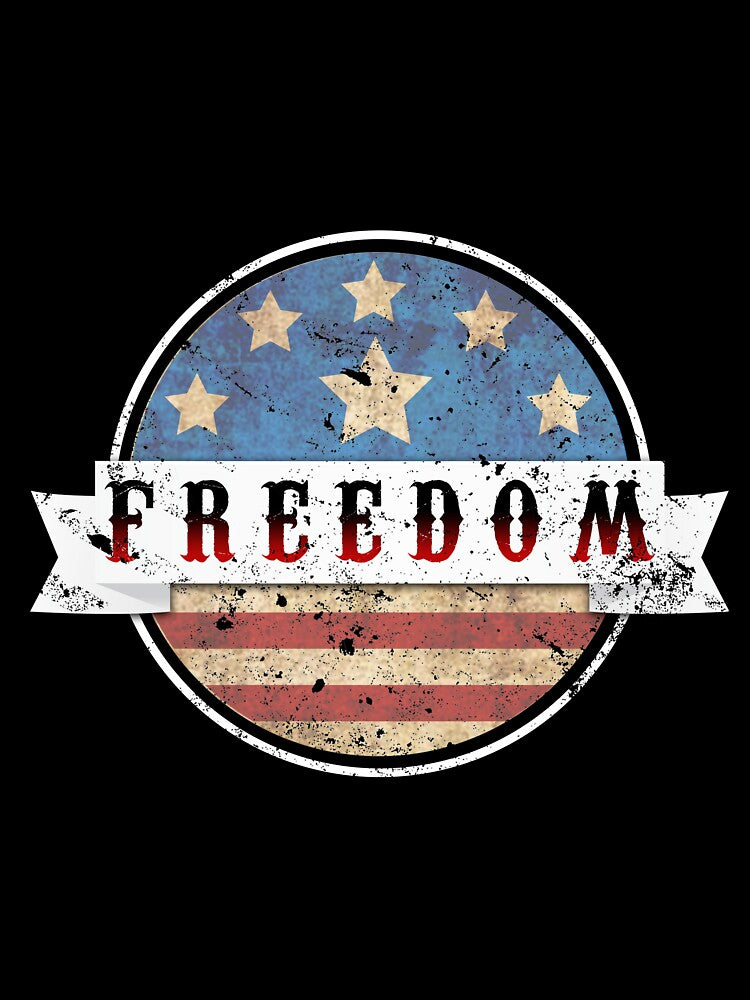 Freedom USA T-Shirt  for Men and Women by AllStarMerch
