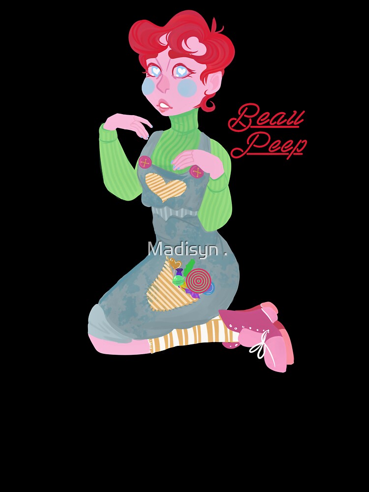 Beau Peep by Madisyn . Unisex , , , Long Sleeve Tee