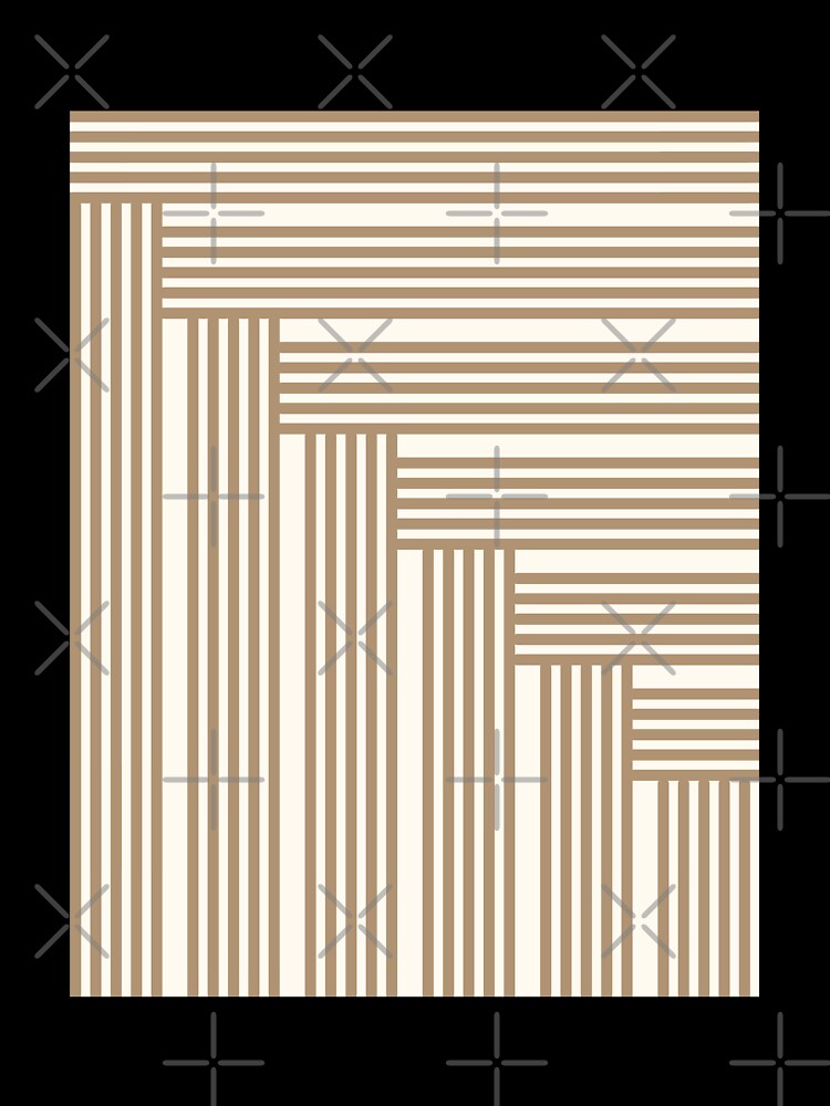 Japandi Pattern Illustration by HBBS DESIGNS