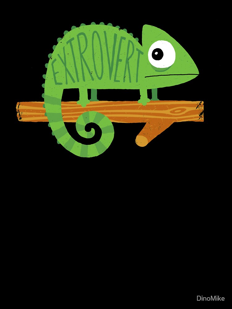 Chameleon Irony by DinoMike Unisex , , , Long Sleeve Tee