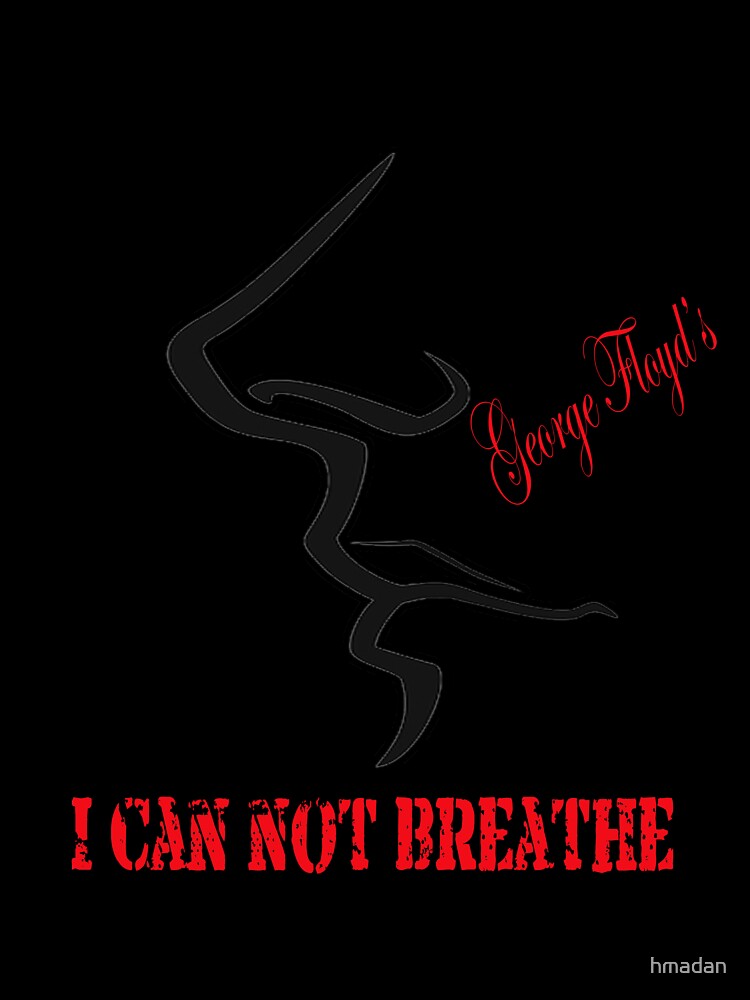 George Floyd’s I Can't Breathe Black Lives Matter Peace Love Peace and Love Short Sleeve Casual Tees Shirts by hmadan