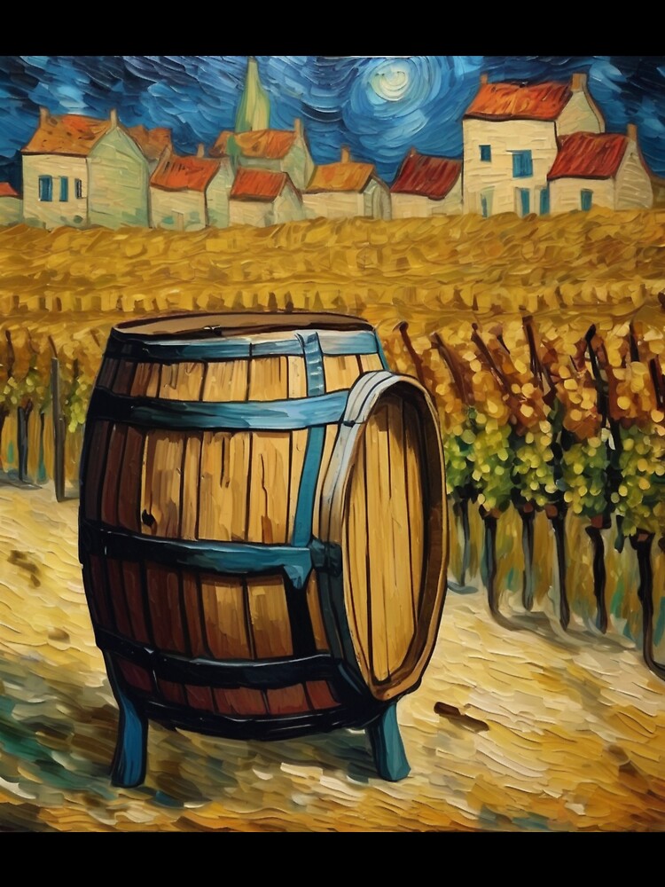 "Cask of Wine" by Artisticanvas Unisex , , , Long Sleeve Tee