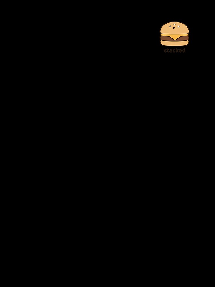 Stacked Cheeseburger Kawaii Icon – Cute Minimal Fast Food Illustration Description: by moodoodle.design