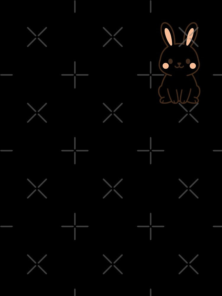Cute Kawaii Bunny – Adorable Cartoon Rabbit Gift for Bunny Lovers by ChillTofu Unisex , , , Long Sleeve Tee
