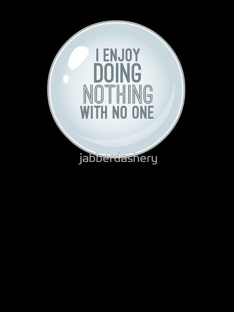Introvert Bubble by jabberdashery Unisex , , , Long Sleeve Tee
