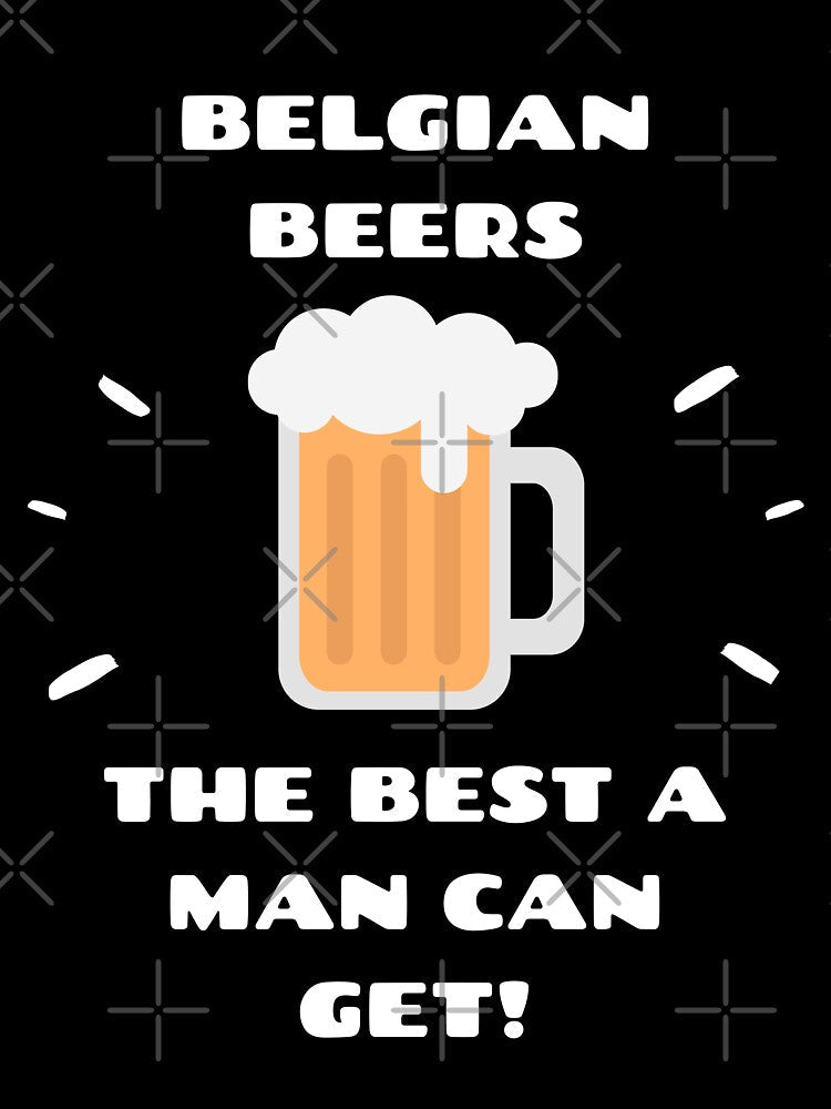 Belgian beers by Johny Unisex , , , Long Sleeve Tee