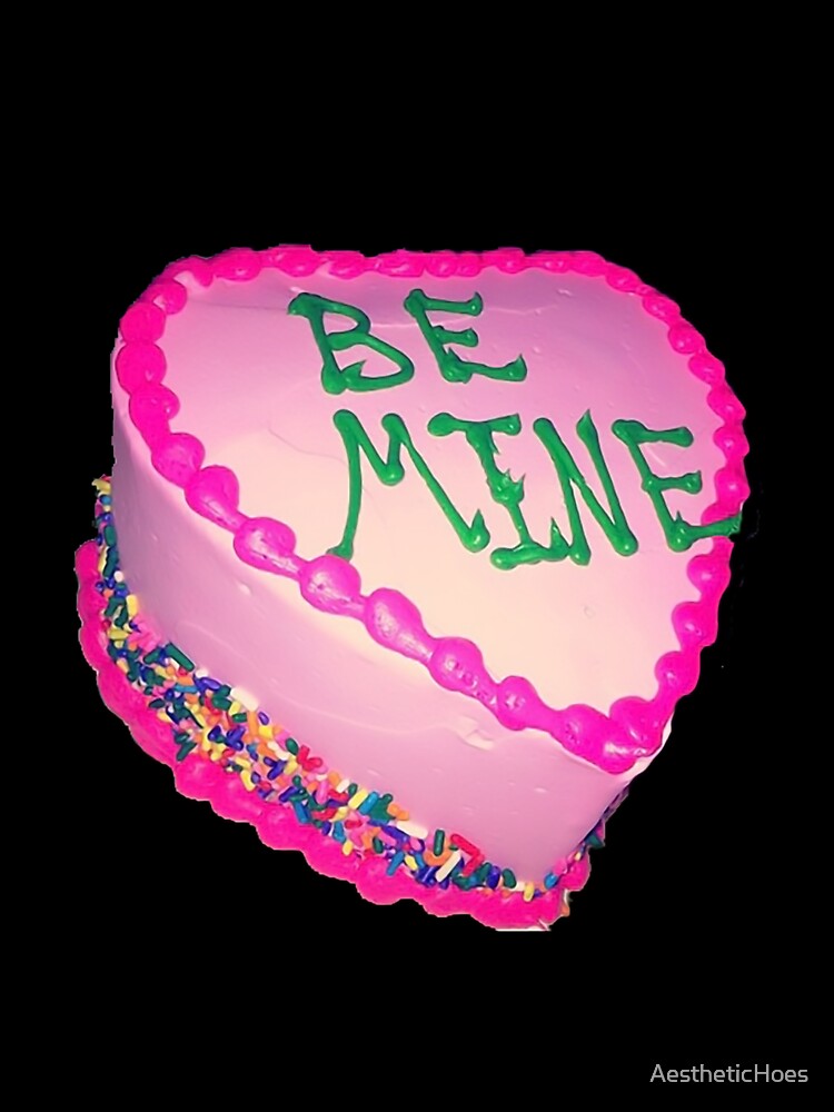 BE MINE CAKE by AestheticHoes Unisex , , , Long Sleeve Tee