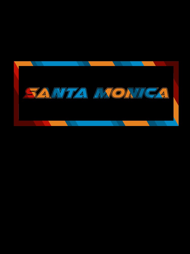Santa Monica for Men and Women by AllStarMerch Unisex , , , Long Sleeve Tee