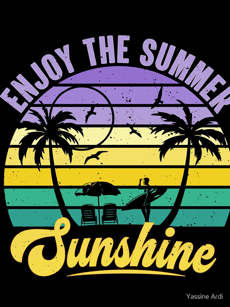 Summer Sunshine by Yassine Ardi Unisex , , , Long Sleeve Tee