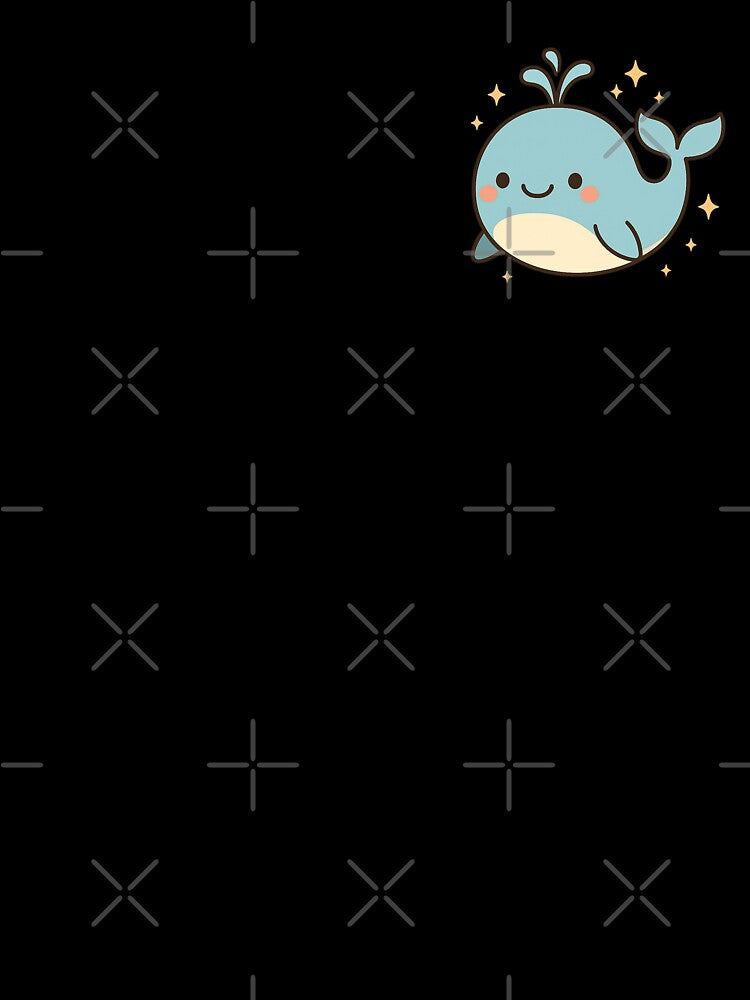 Sealife Kawaii Whale ⭐ Cute Cartoon Ocean Animal Gift for Whale Lovers by ChillTofu Unisex , , , Long Sleeve Tee