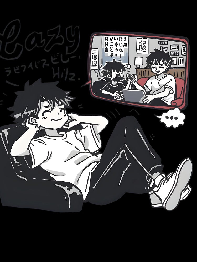 anime boy by Smartbyhub Unisex , , , Long Sleeve Tee