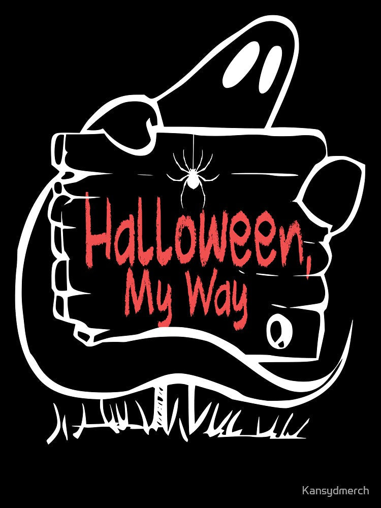 Halloween My Way by KansydMerch Unisex , , , Long Sleeve Tee