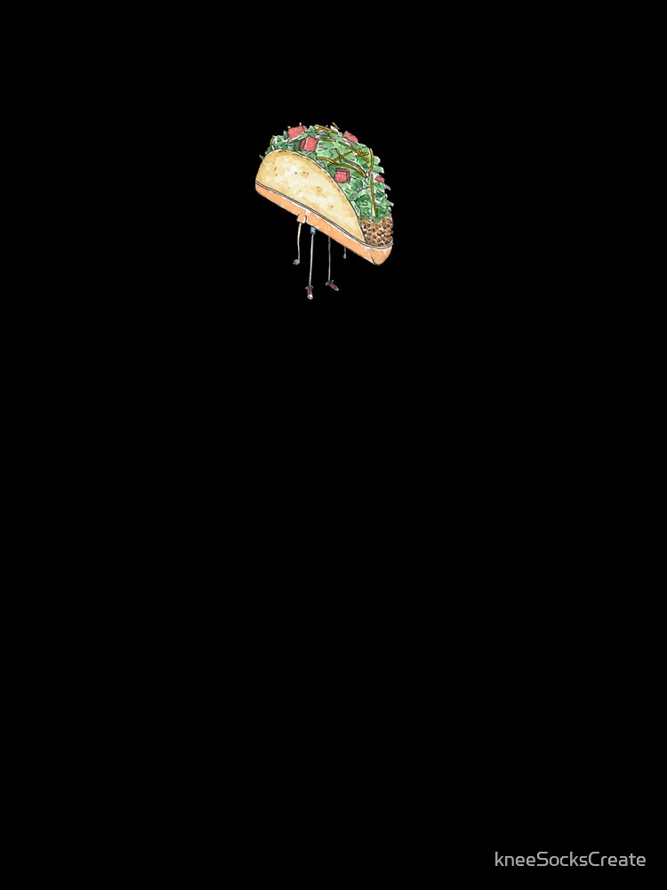 Taco Head by kneeSocksCreate Unisex , , , Long Sleeve Tee