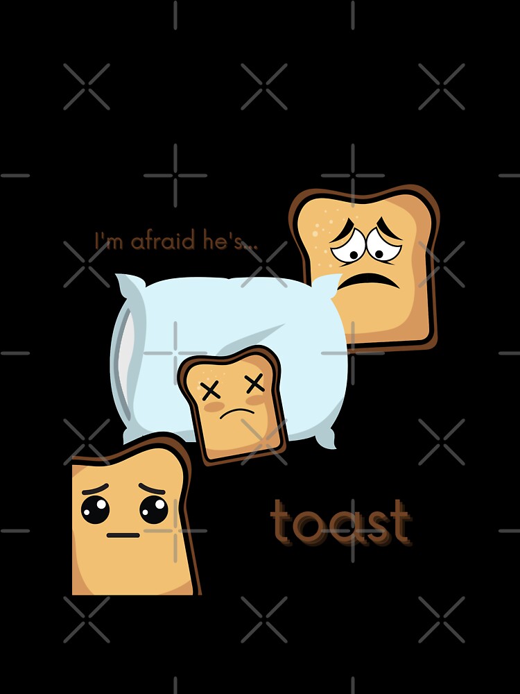 He's Toast by LizzyWithAWhy Unisex , , , Long Sleeve Tee