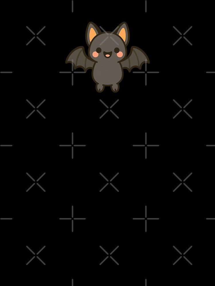 Halloween Kawaii Bat ⭐ Cute Cartoon Spooky Animal Gift by ChillTofu Unisex , , , Long Sleeve Tee