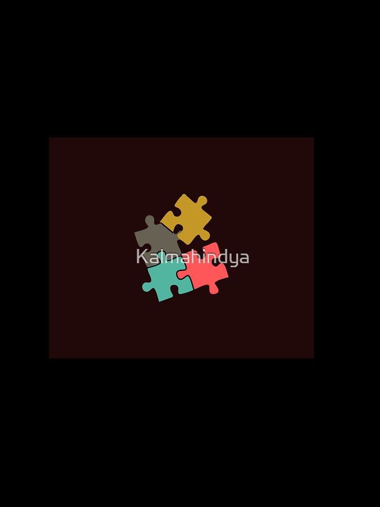 Puzzle Design! by Kalmahindya Unisex , , , Long Sleeve Tee