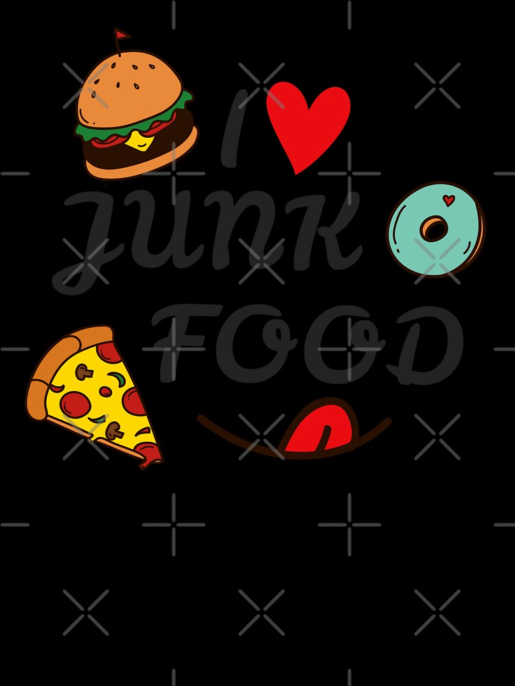 Junk-Food Addiction by VanderX Unisex , , , Long Sleeve Tee