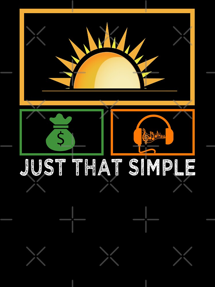 Just That Simple SMM by GuwdTCo Unisex , , , Long Sleeve Tee