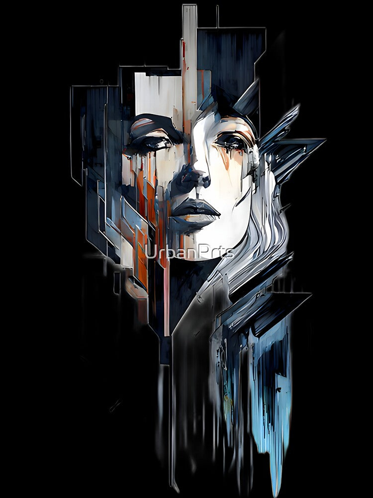 Abstract face of a woman by UrbanPrts