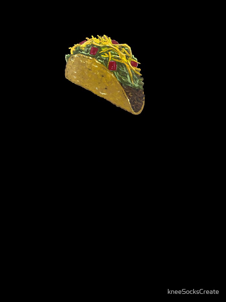 Taco by kneeSocksCreate Unisex , , , Long Sleeve Tee