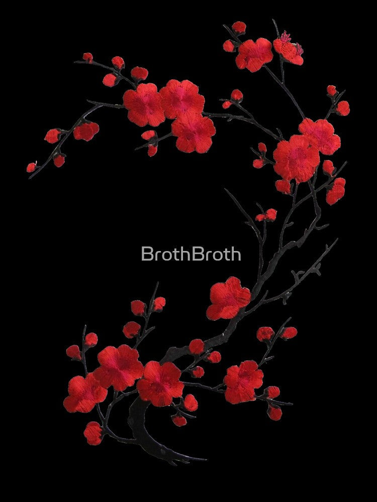 Japan flower by BrothBroth Unisex , , , Long Sleeve Tee