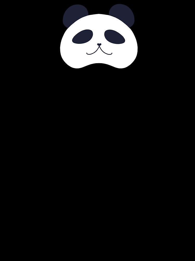 Panda in Blue by Koi F1ghter Unisex , , , Long Sleeve Tee