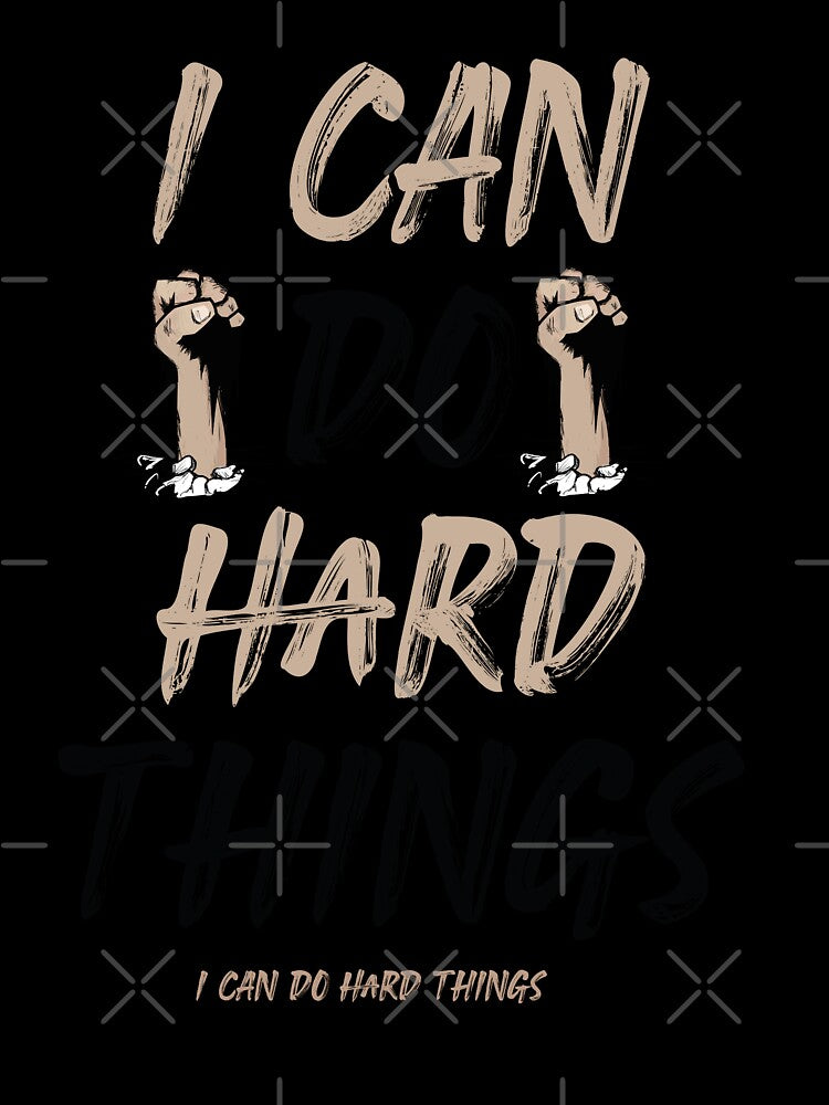 We Can Do Hard Things, MotivationaL , Counselor , Teacher Crewneck, Mom Shirt, Workout Shirt,Growth Mindset,Positive Message by ZacreaDesigns