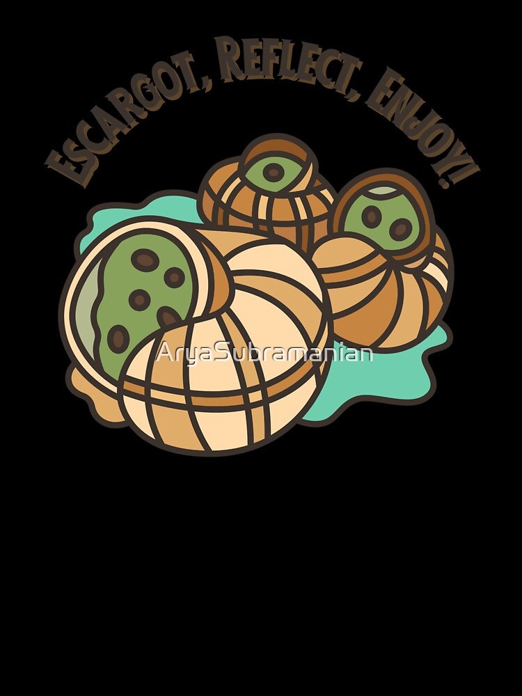 Funny Escargot , French Food Puns by AryaSubramanian Unisex , , , Long Sleeve Tee
